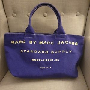 Marc jacobs canvas tote bag